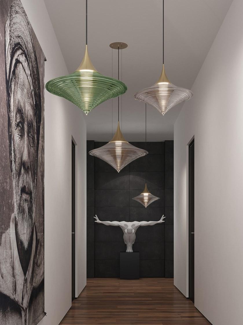 Hind Rabii Подвесной светильник из стекла Disca sun-id-1369959 - Вид №6