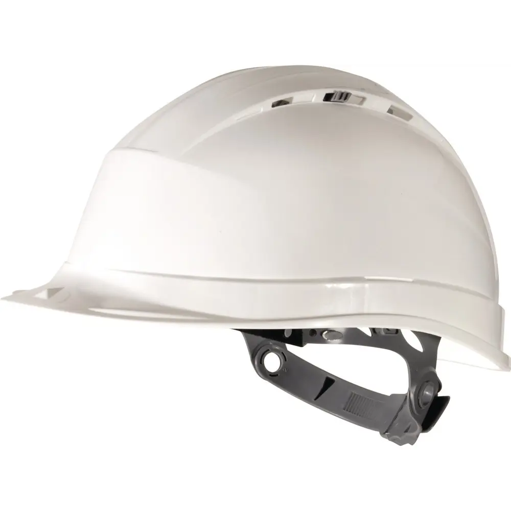 Каска защитная Delta Plus Quartz I белая с вентиляцией STLM-2040754