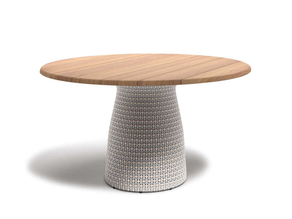 Круглый стол для сада из тикового дерева DEDON FLLAIR ARCH-00035845 - Вид №1