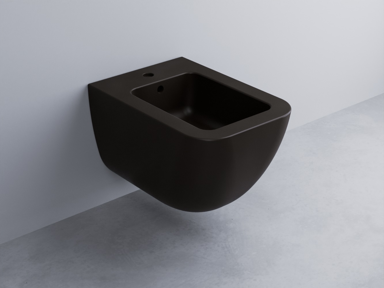 SHCOBS-LV Биде подвесное с одним отверстием под смеситель, в комплекте с крепежами cielo Shui Comfort Ceramica Cielo