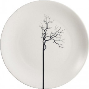 57695 Dibbern Тарелка обеденная Dibbern "Чёрный лес" 28см Фарфор костяной
