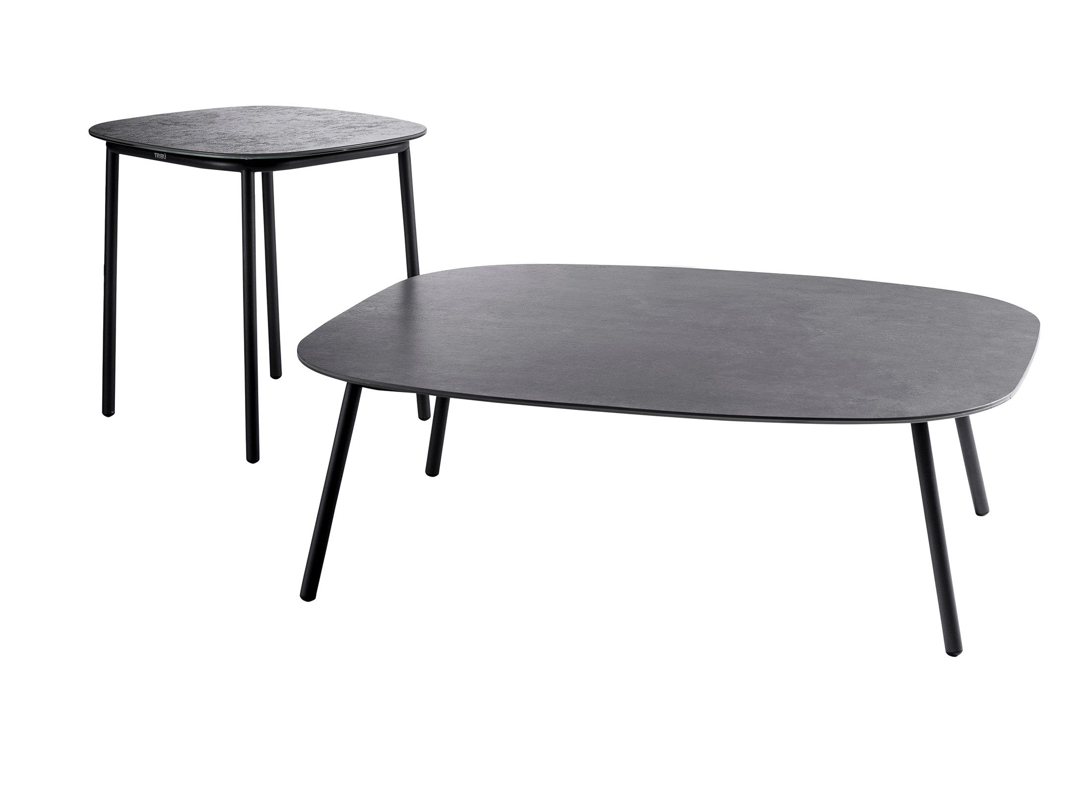 Керамический квадратный садовый журнальный столик TRIBÙ Tosca ARCH-00150982 - Вид №3