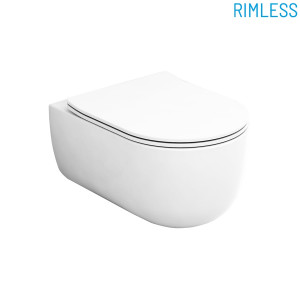 MILSET03 Подвесной унитаз настенный Серый Olympia Ceramica Milady Италия