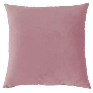 Подушка Бархат 40x40 см цвет пыльная роза