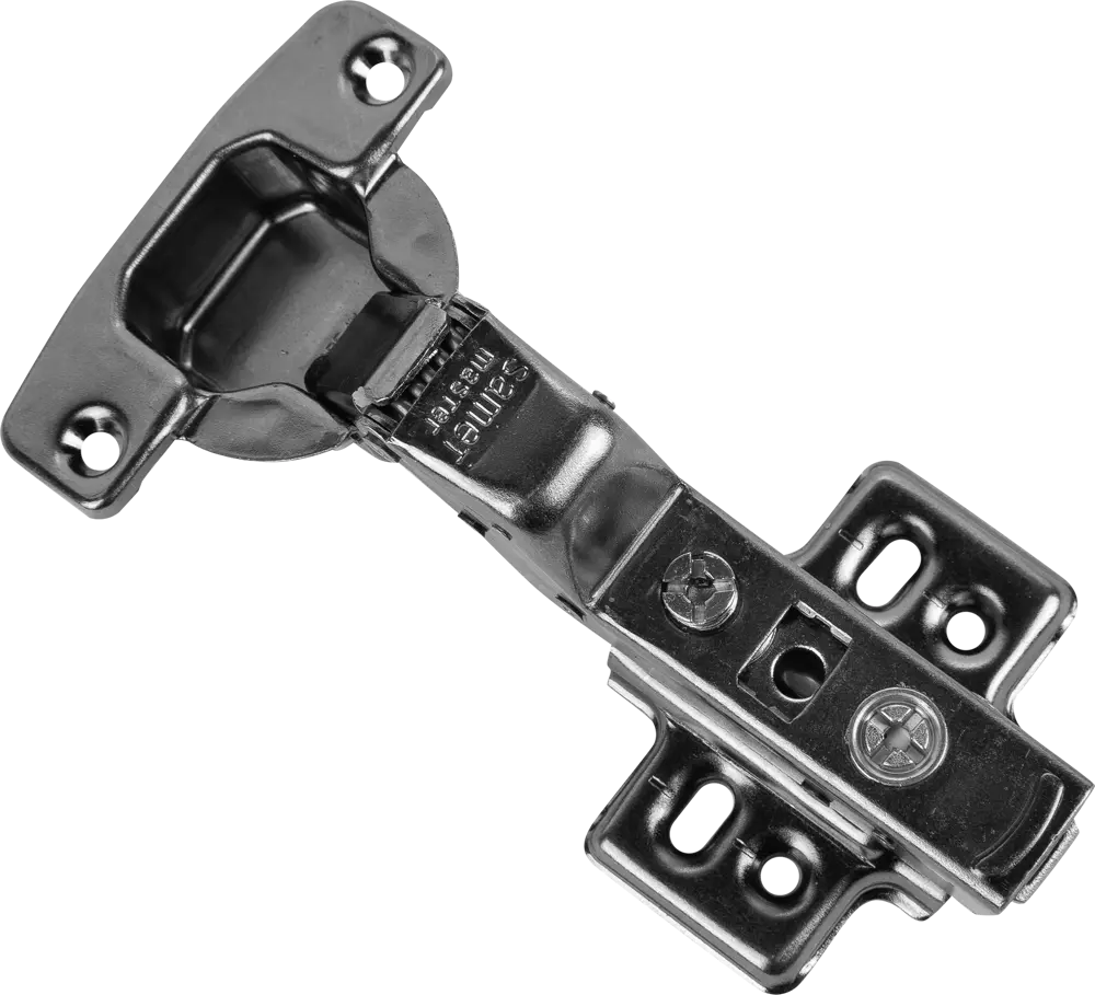Петля мебельная SAMET Master Black с доводчиком для плавного закрывания 84829211
