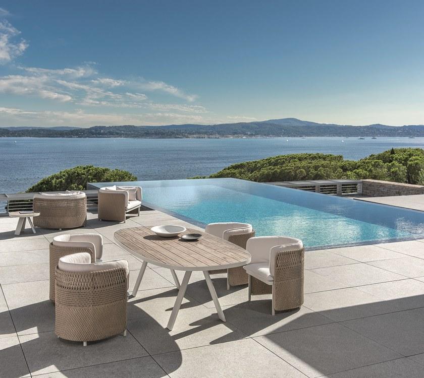 Ethimo Садовый стул с подлокотниками Esedra Espd00n - Вид №7