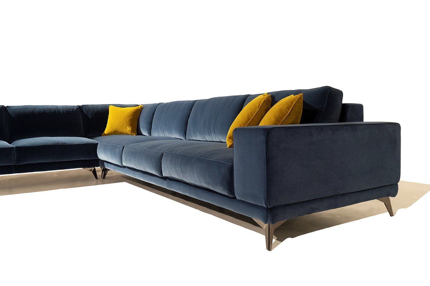 Бархатный угловой диван Mantellassi 1926 Tesla ARCH-00038994 - Вид №7