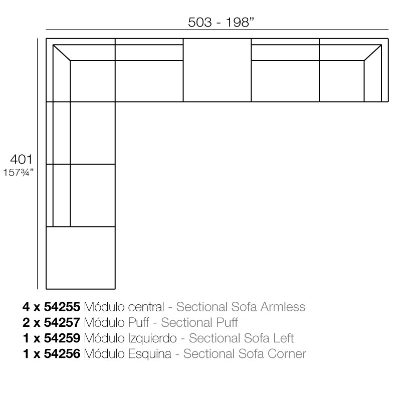 070351 Пуф Pixel Vondom PIXEL - Вид №5