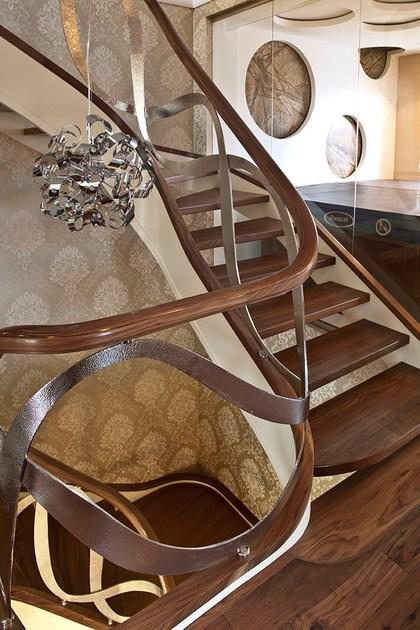 Siller Treppen П-образная открытая лестница из массива дерева Dubai sun-id-1408388 - Вид №2