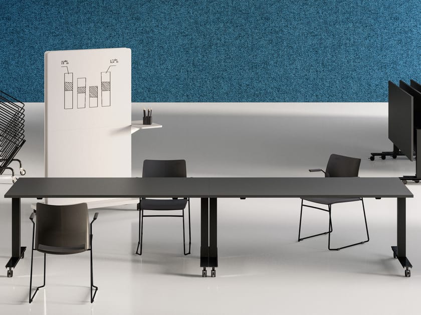 Стол для совещаний с откидным верхом Bralco Winglet ARCH-00098153