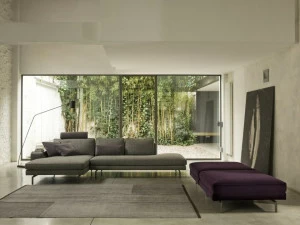 Verzelloni Секционный диван со съемным чехлом из ткани Irving