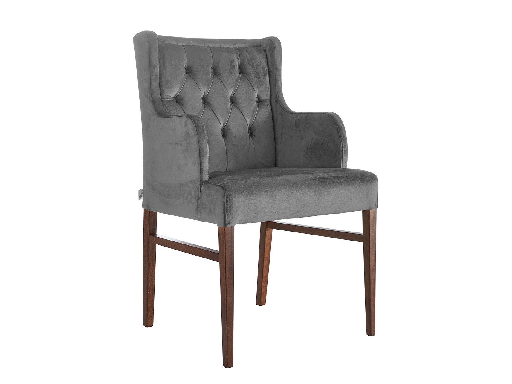 Мягкий стул capitonné с подлокотниками Sedex Dressy ARCH-00064479