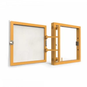 Ревизионный люк под плитку, распашной, нажимной 600Х600