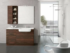 BMT Тумба под умывальник с зеркалом Sound.blues