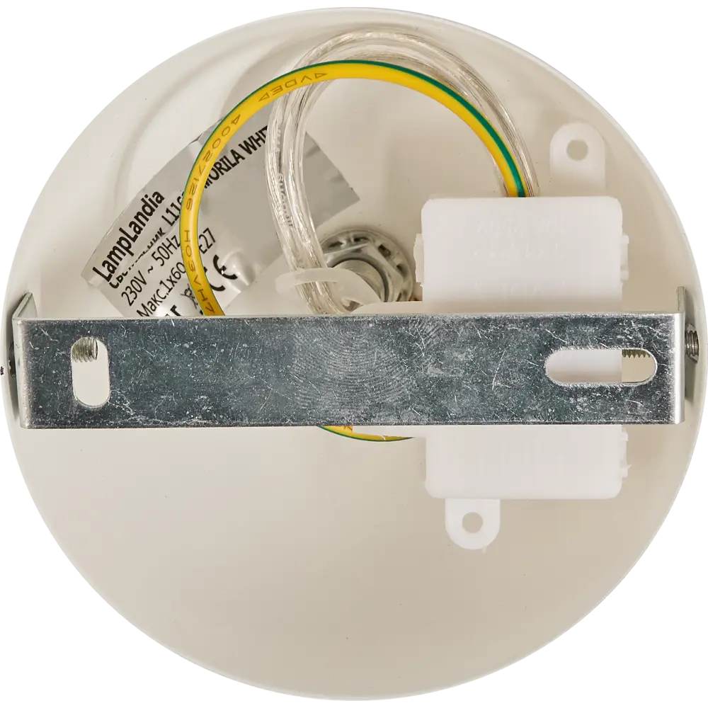 Люстра подвесная Morilla L1161-1, 1 лампа, 3 м², цвет белый LAMPLANDIA STLM-2185950 - Вид №6