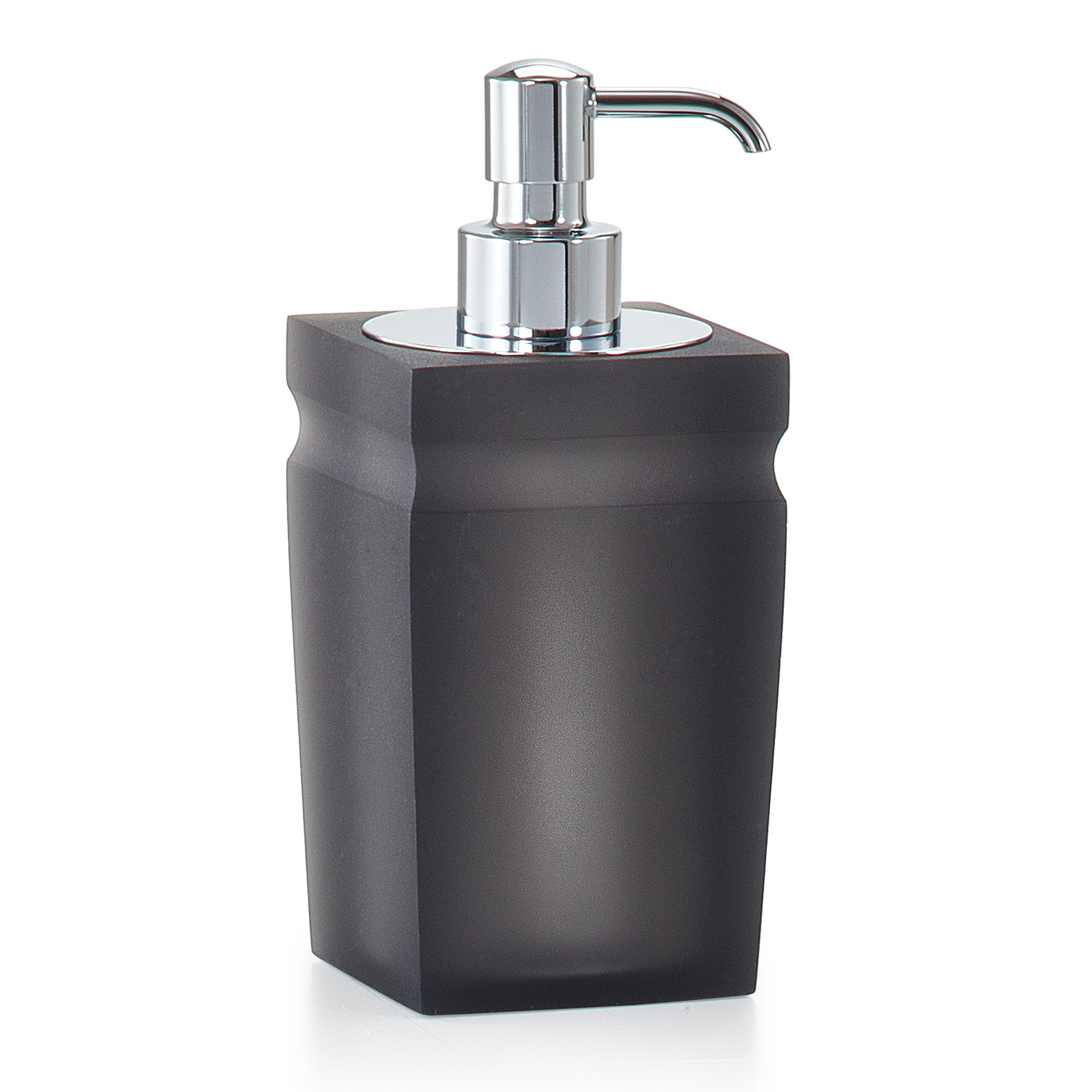 MIL-MSMK-PDC Помповый дозатор Milo Smoke Matte - полированный хром Labrazel 