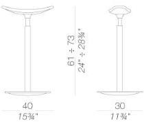 Lapalma Стул-качалка с регулируемой высотой Ryo S172 - Вид №10