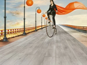 Woodco Пол из hpl под дерево Berryalloc high-tech