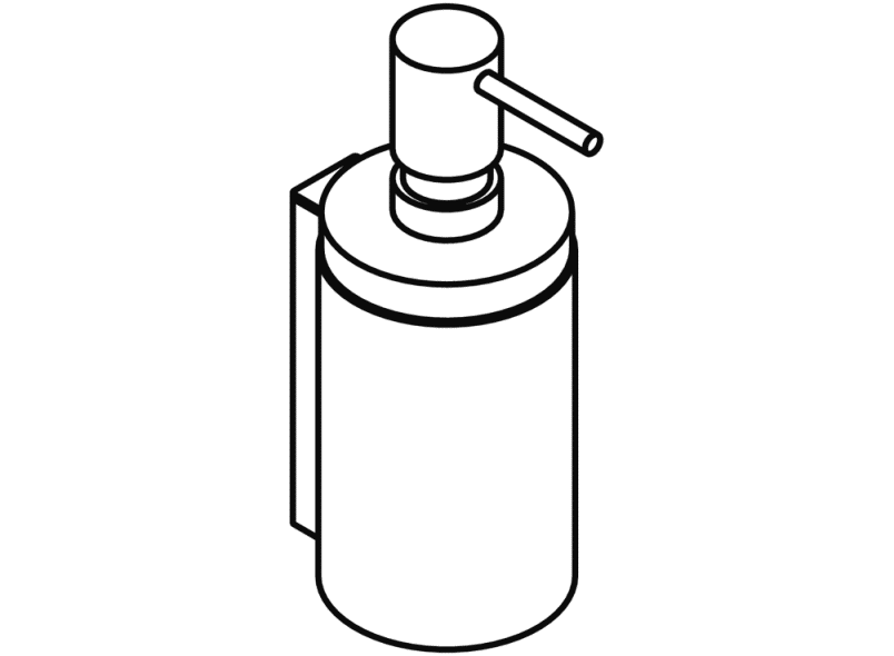 162.06.11040 Дозатор мыла с держателем HEWI Spenderprodukte  - Вид №5