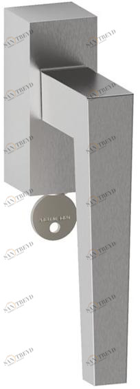 Reguitti Оконная ручка dk с замком на розетке Seoul Aq17dkt8158