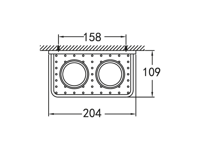 Держатель стакана настенный, двойной ART&MAX MAXIMA AM-F-8920A - Вид №1