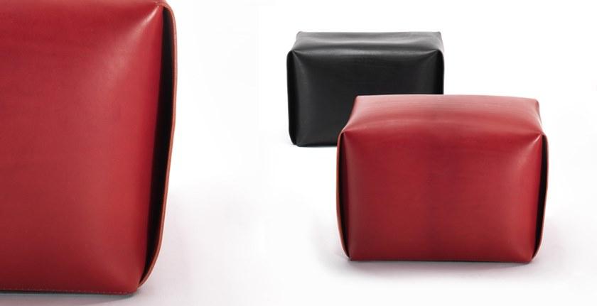 ManifestoDesign Прямоугольный кожаный пуф с обивкой sun-id-1366134 - Вид №8