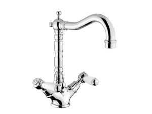 Смеситель для раковины из хромированной латуни