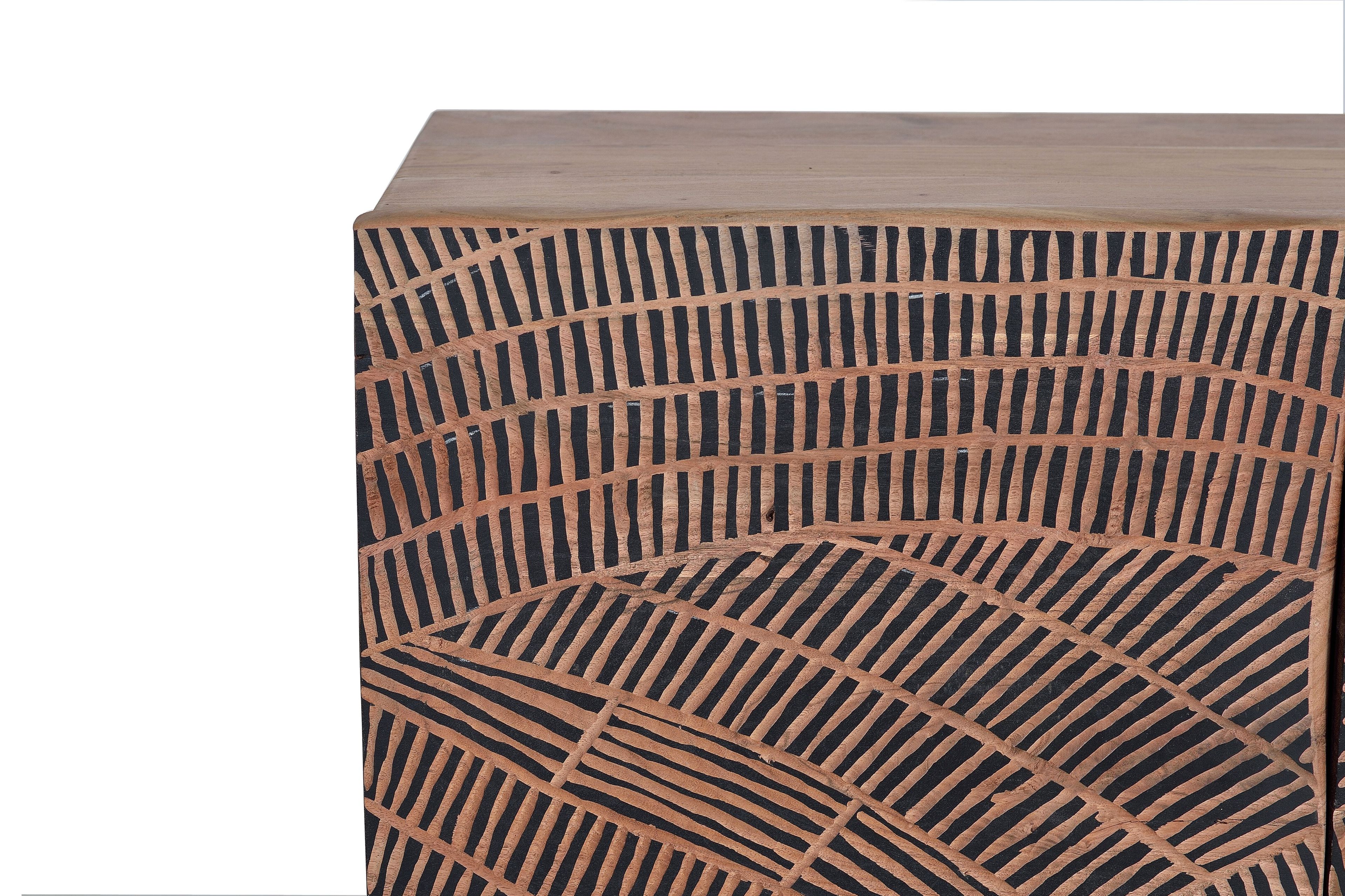 Шкаф из акации с распашными дверями Giner y Colomer Yakarta ARCH-00144263 - Вид №7