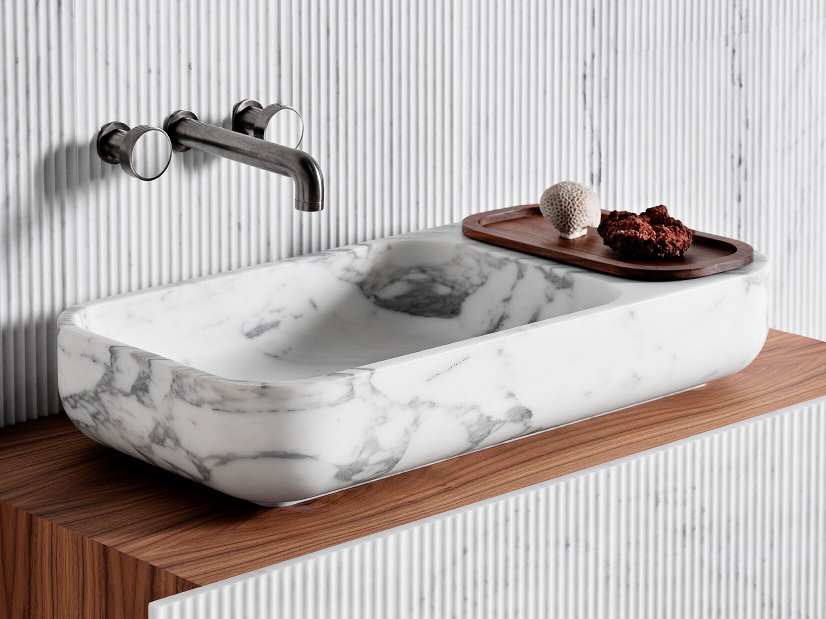 Прямоугольная мраморная столешница LUCE DI CARRARA Monolithos ARCH-00059594