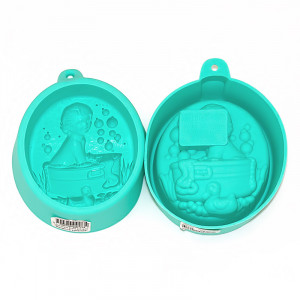 027 Форма для мыла ActivSoap №02 силикон "Веселое купание" СК Выдумщики