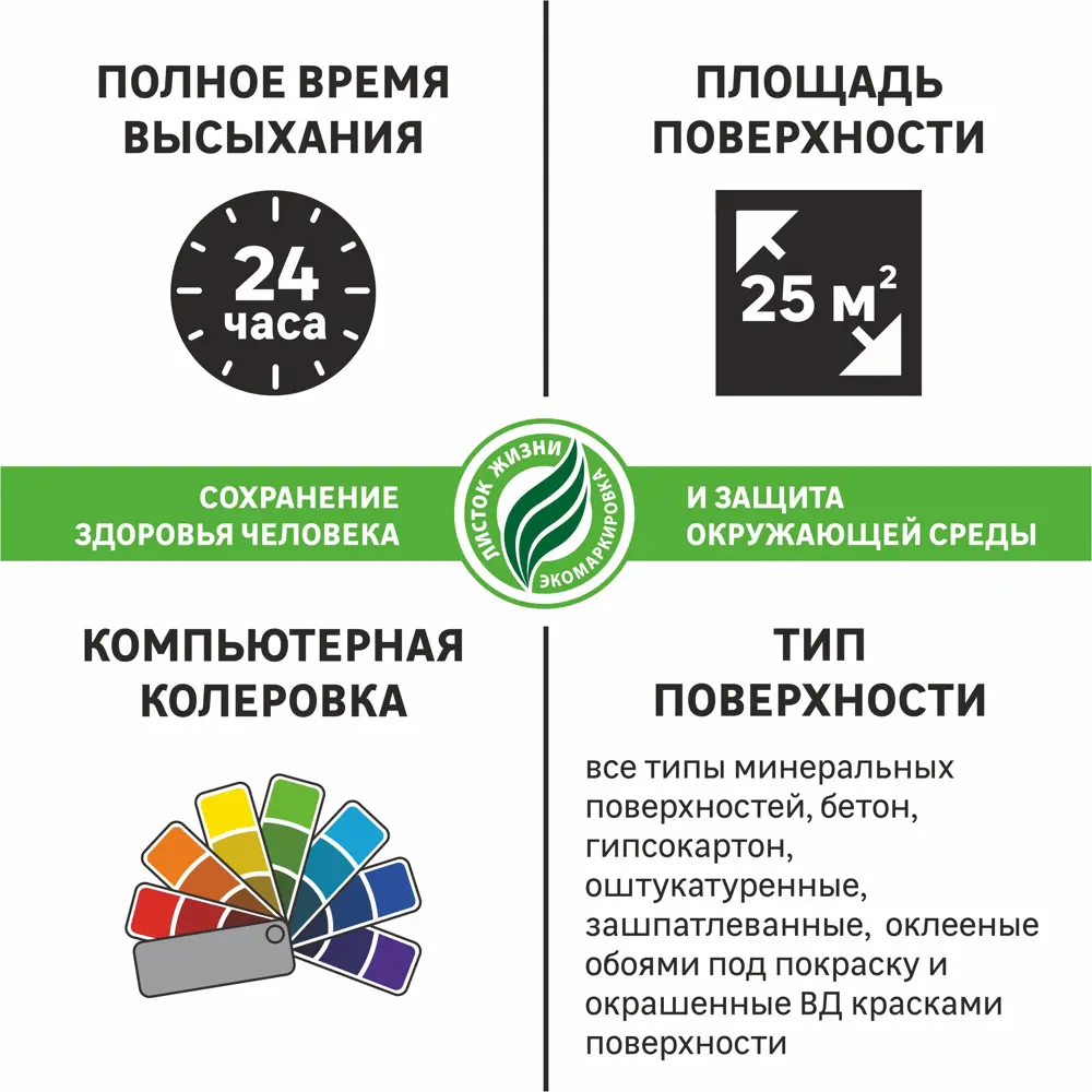 Краска для колеровки для стен и потолков в гостиной и коридоре Luxens прозрачная база C 2.5 л 82025689 STLM-2092150  - Вид №2