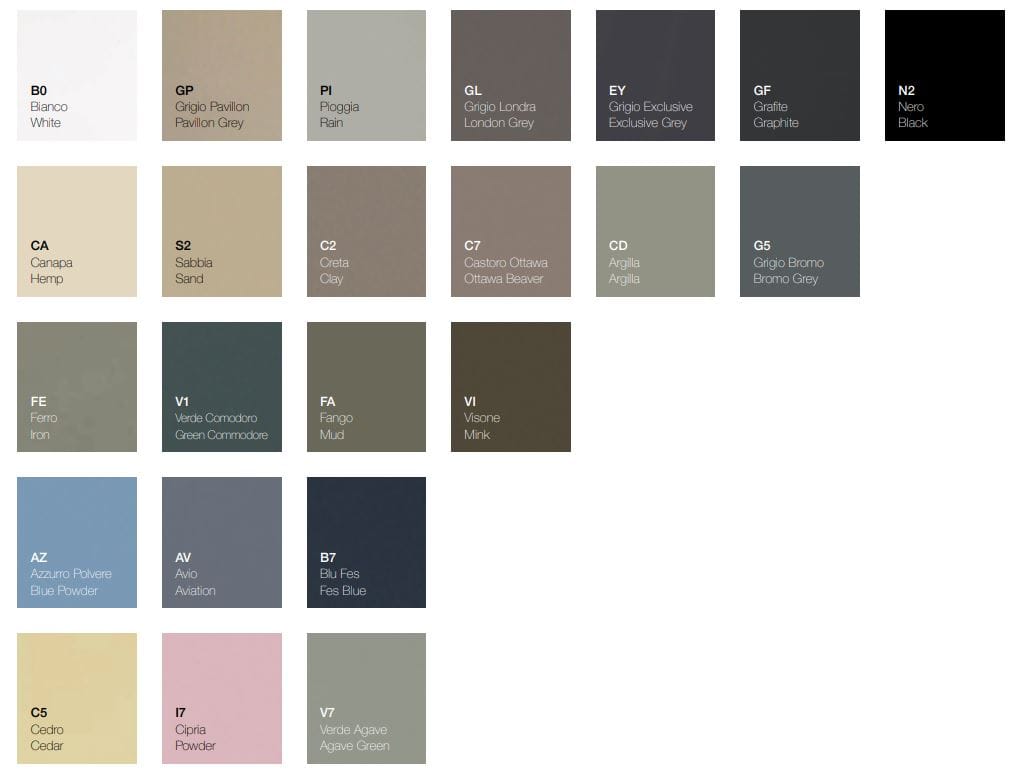 Модульный шкаф для ванной комнаты с дверцами Falper Четыре.Zero ARCH-00007695 - Вид №1