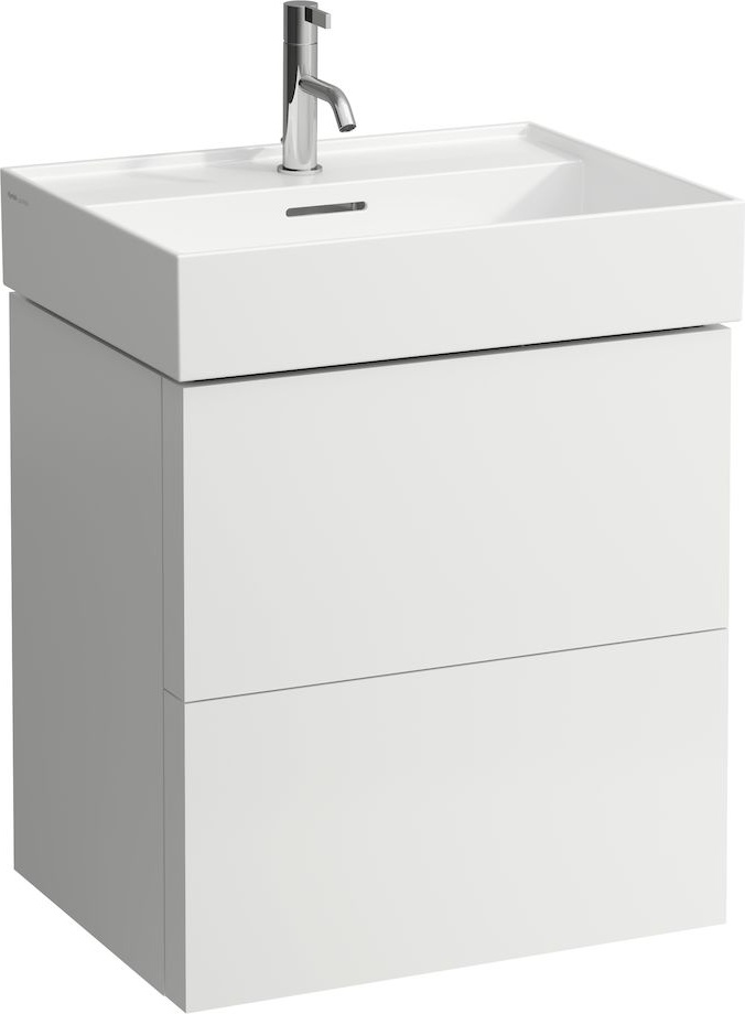 H4075690336401 Шкафчик под раковину, 2 ящика, включает в комплект органайзер, для раковин 810333, 810338, 810339, 813332 LAUFEN PRO - Вид №1