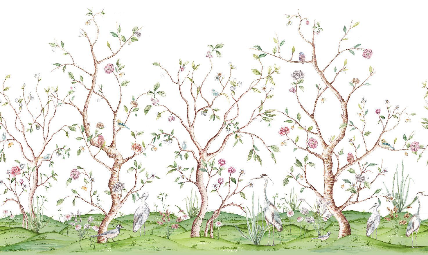 Обои с цветочными мотивами Jannelli&Volpi CHINOISERIE #2 ARCH-00082398 - Вид №4