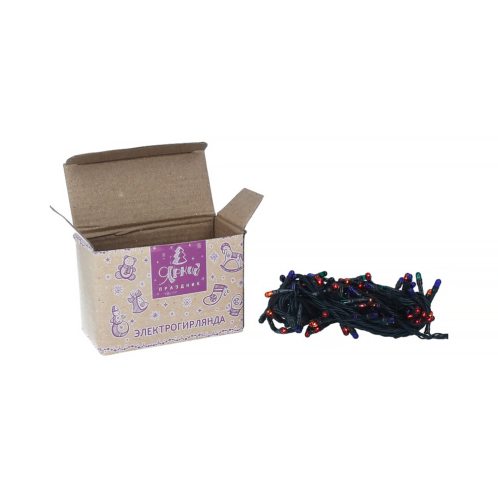 16236 Гирлянда электрическая на 100 лампочек, 8 режимов электрическая Santreyd 