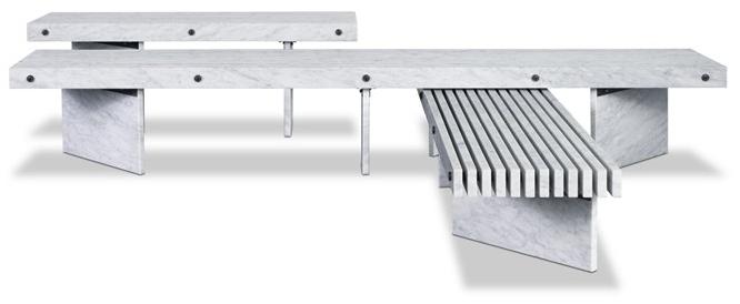 BAXTER Прямоугольный мраморный журнальный столик sun-id-1373714 - Вид №5