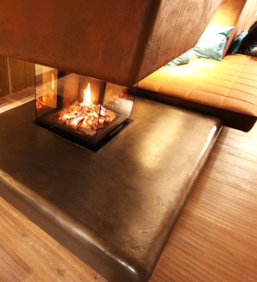 RÜEGG Дровяной стальной камин с панорамным остеклением Premium line sun-id-1497170 - Вид №13