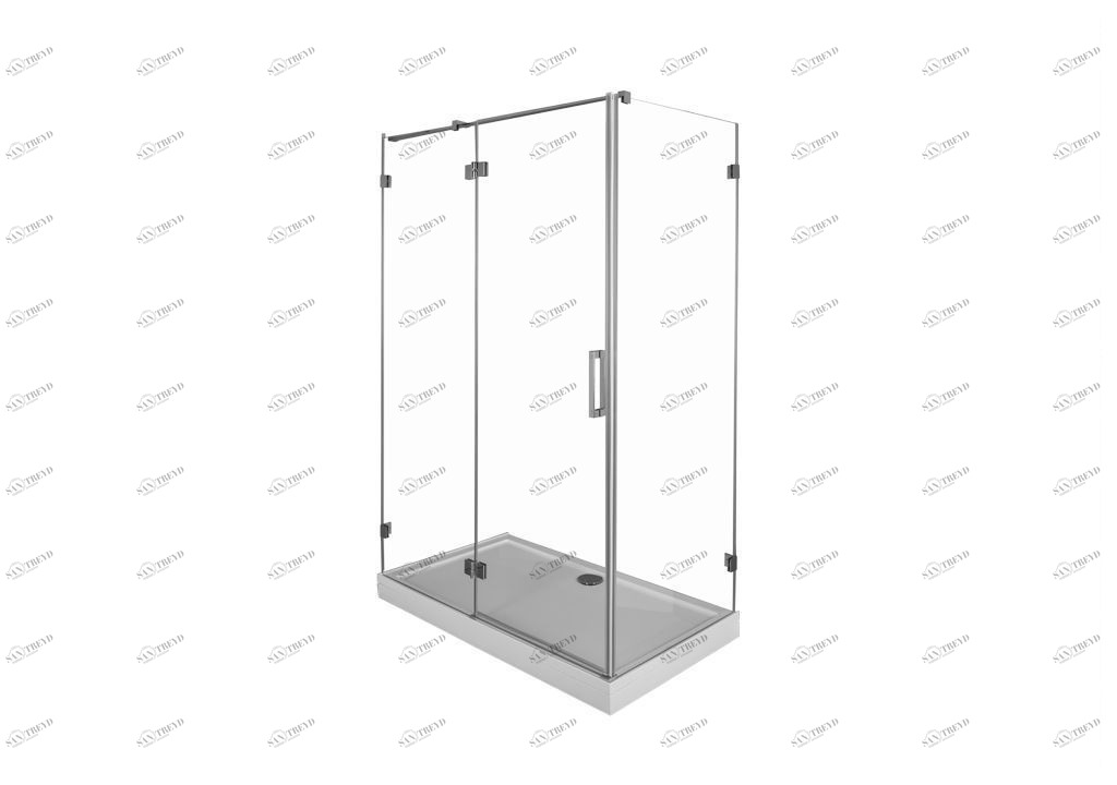 Душевой уголок Aquanet Beta NWD1231 140x80 R, прозрачное стекло 00185425