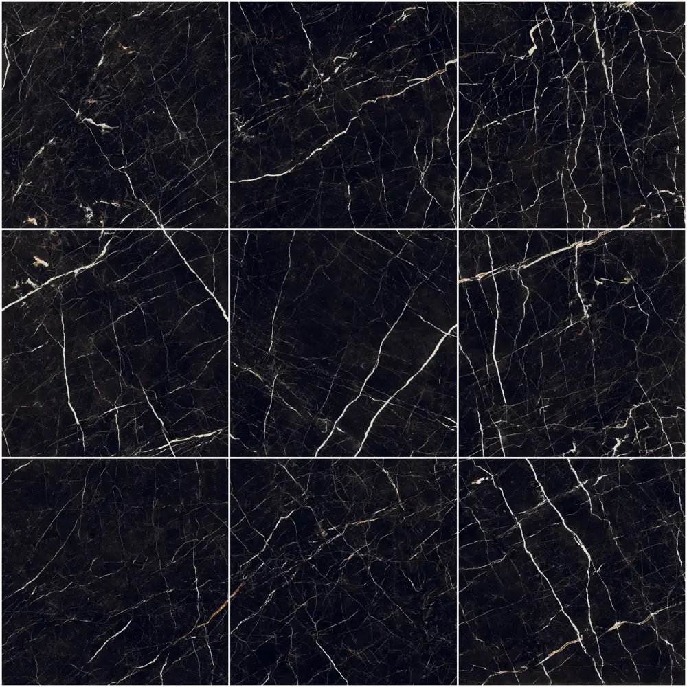 Керамогранит Allure Imperial Black 45x45 см 1.215 м² матовый цвет черный 82631394 STLM-2209904 Santreyd - Вид №2