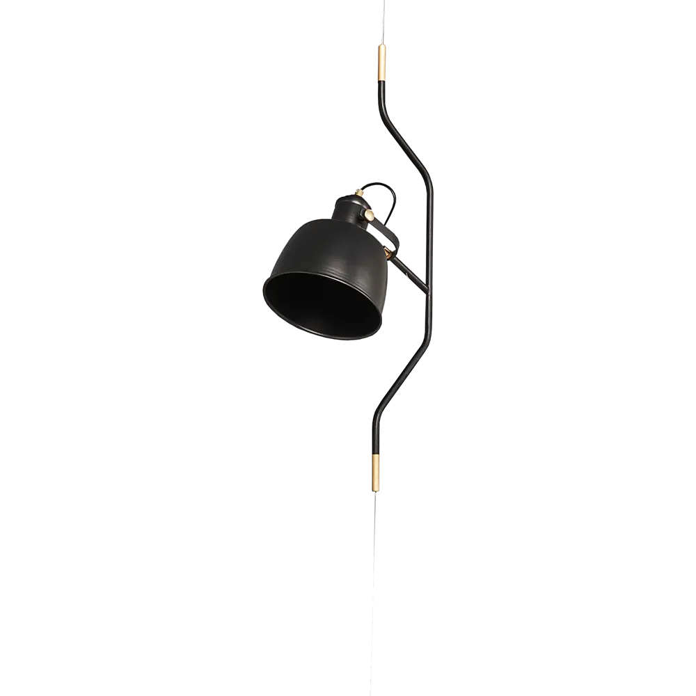 Светильник подвесной Vine L1177-1, 1 лампа, 2 м², цвет черный LAMPLANDIA STLM-2187923 - Вид №1