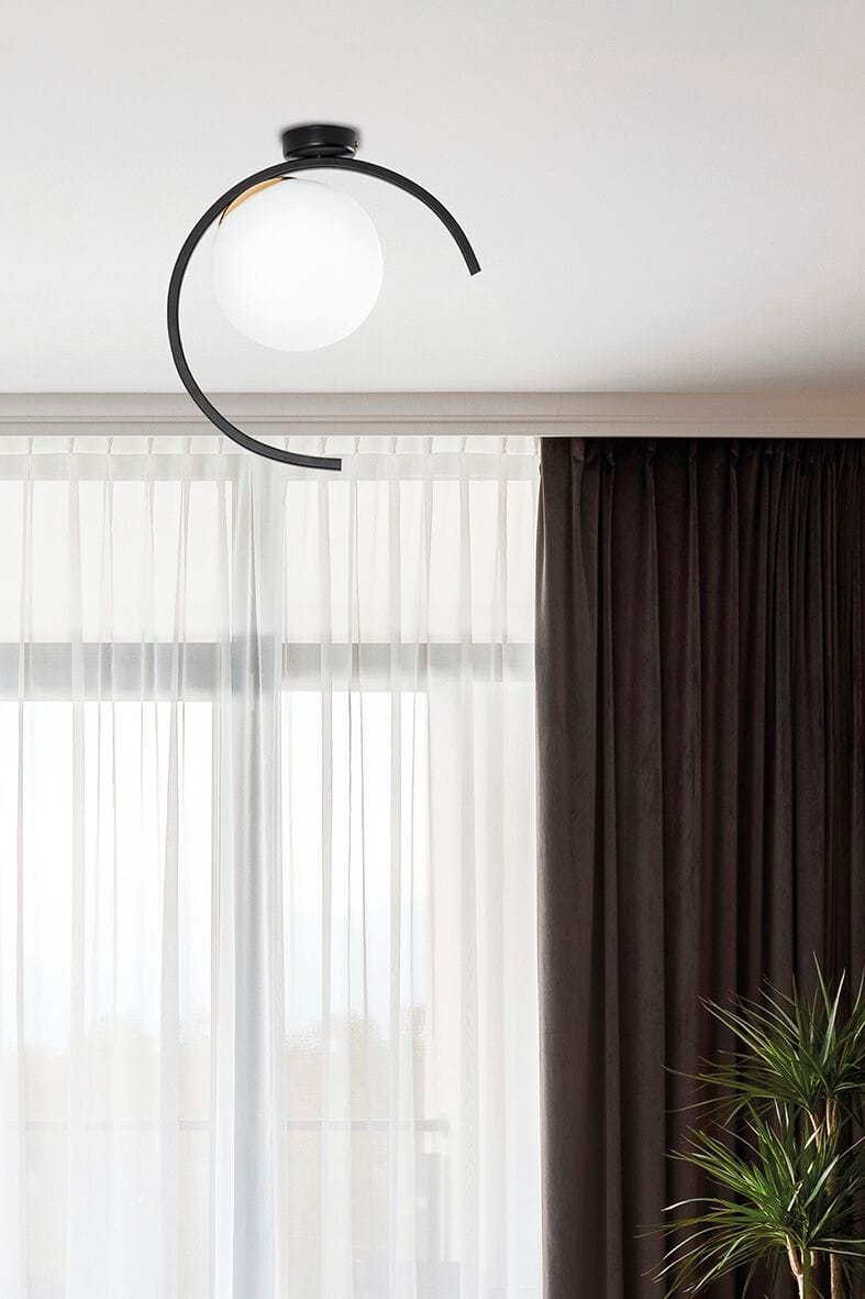 Матовый стеклянный светодиодный потолочный светильник Rossini Illuminazione Tsuki ARCH-00084766 - Вид №1