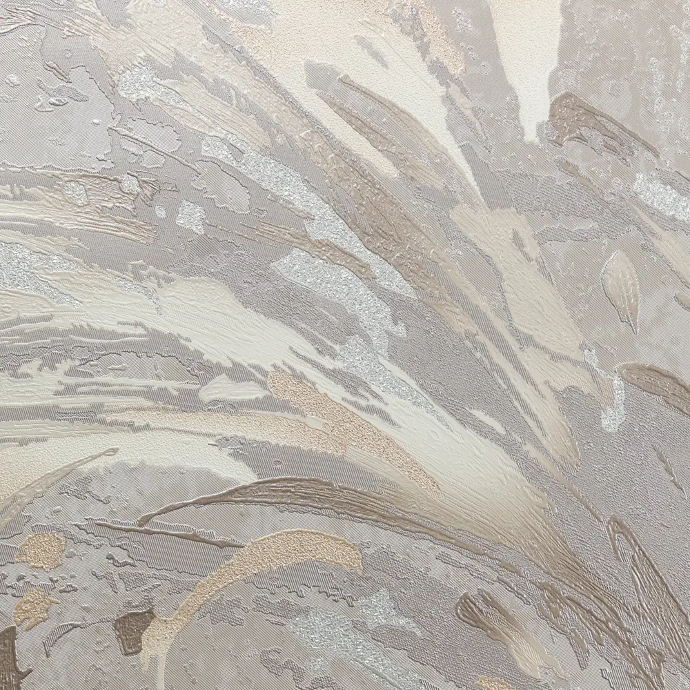 Обои Wall Decor Рокси: бежевые флизелиновые с геометрическим узором 89417502 STLM-1574194 - Вид №1