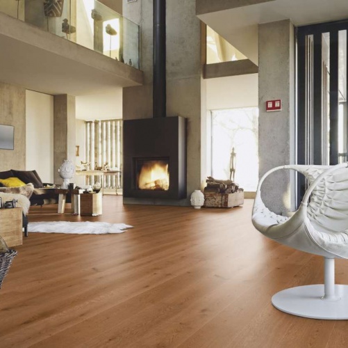 Паркетная доска Meister PD 400 Cottage Коньяк 8229 Дуб Натур с брашью (Текстурированная) 2200х180 мм 2300200030 - Вид №6