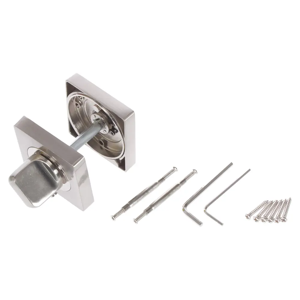 Завертка к ручкам BK AL 02 цвет глянцевый/матовый никель PUERTO STLM-2153299 - Вид №2