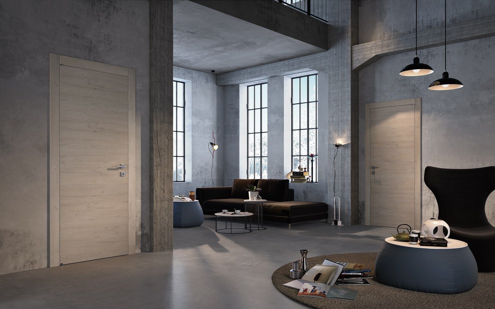 3D ламинированная дверь с эффектом дерева GIDEA No-Limits ARCH-00010783 - Вид №10