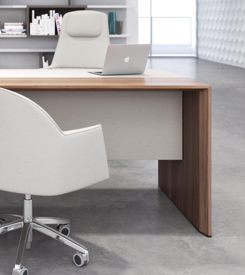 ESTEL GROUP Рабочий стол из дерева и кожи sun-id-1475313 - Вид №4