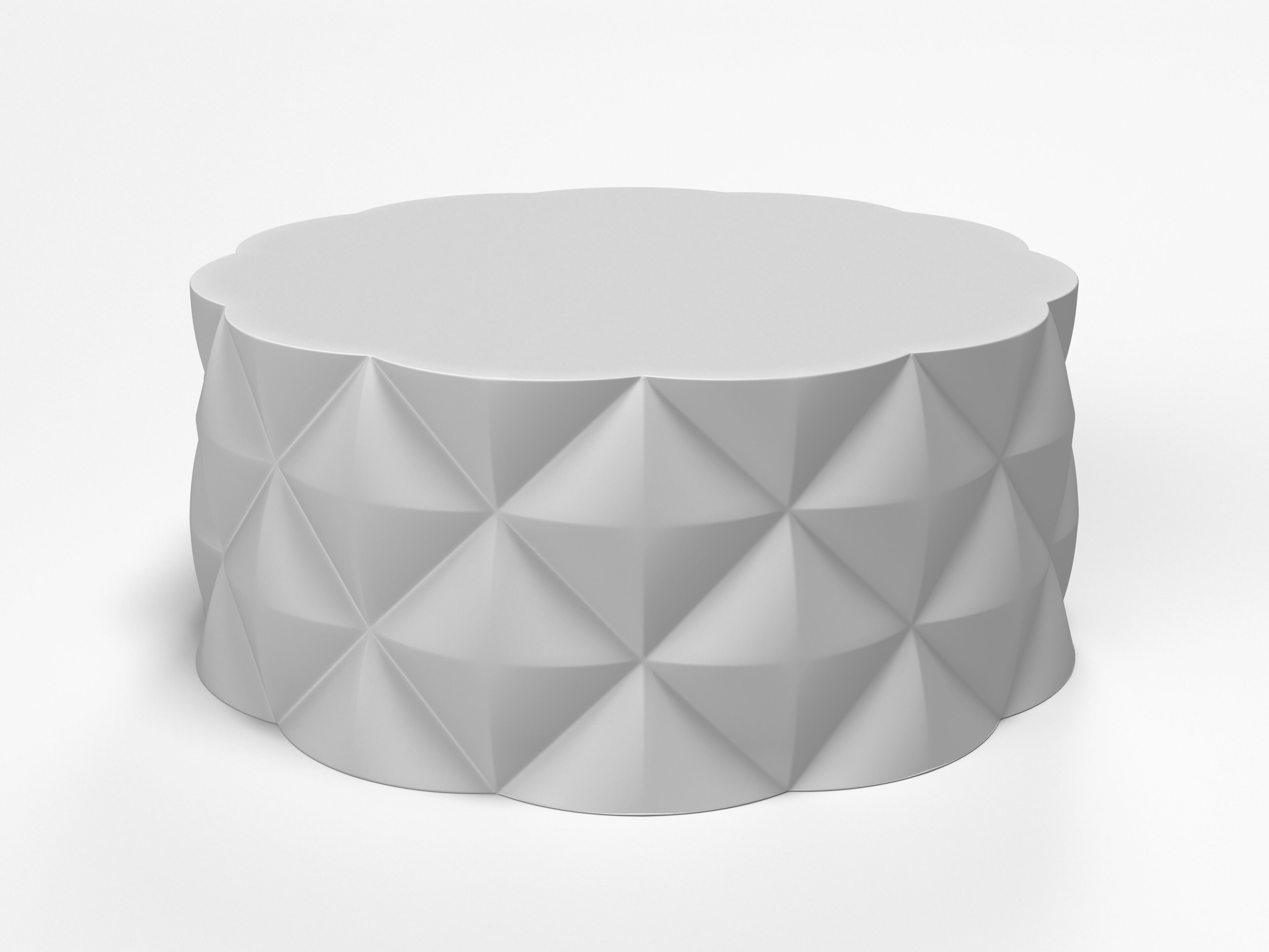 Круглый пуф с пенопластовым покрытием SIXINCH Diamond ARCH-00120298