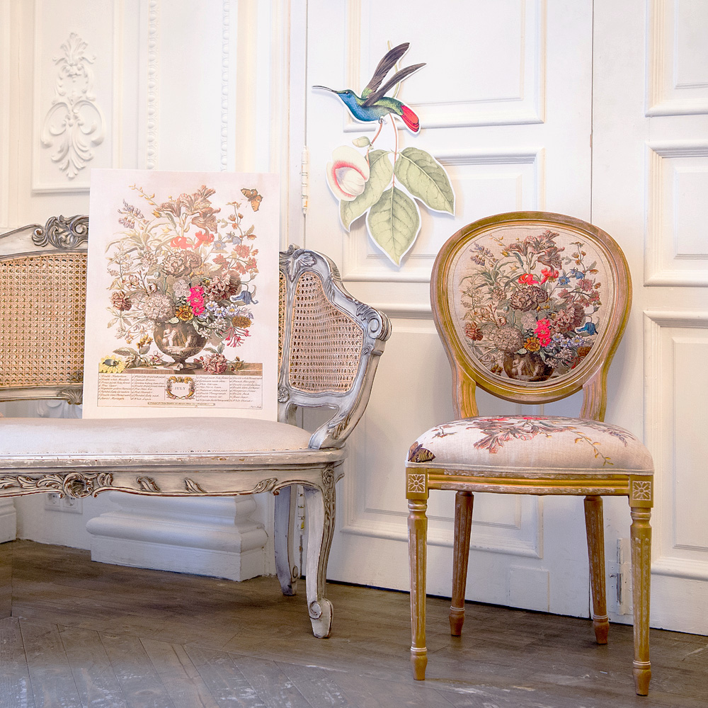 121107 Стул «12 месяцев цветения», версия Июль Object Desire  - Вид №3