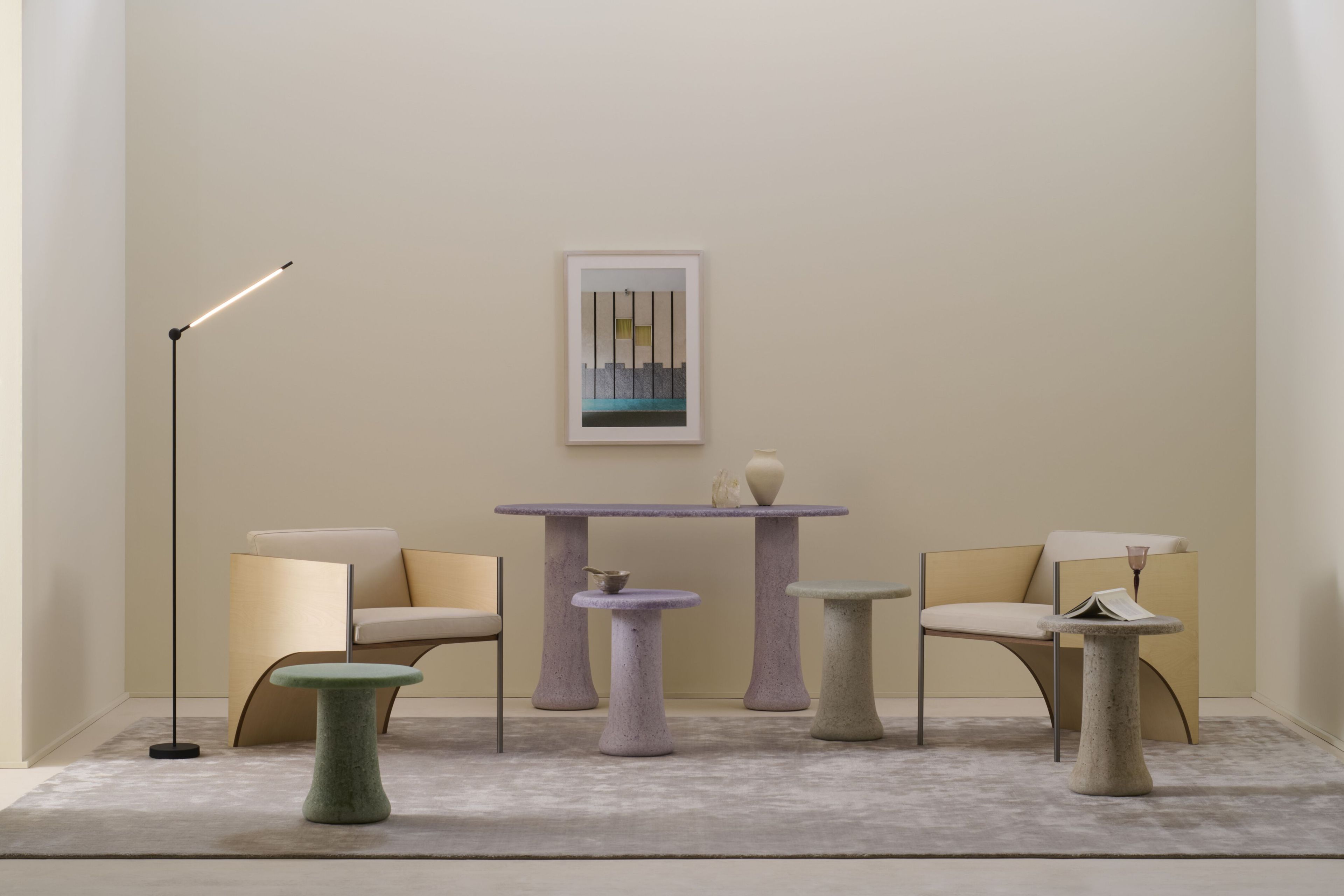 Низкий журнальный столик из переработанного стекла Glas Italia Babar ARCH-00033783 - Вид №3