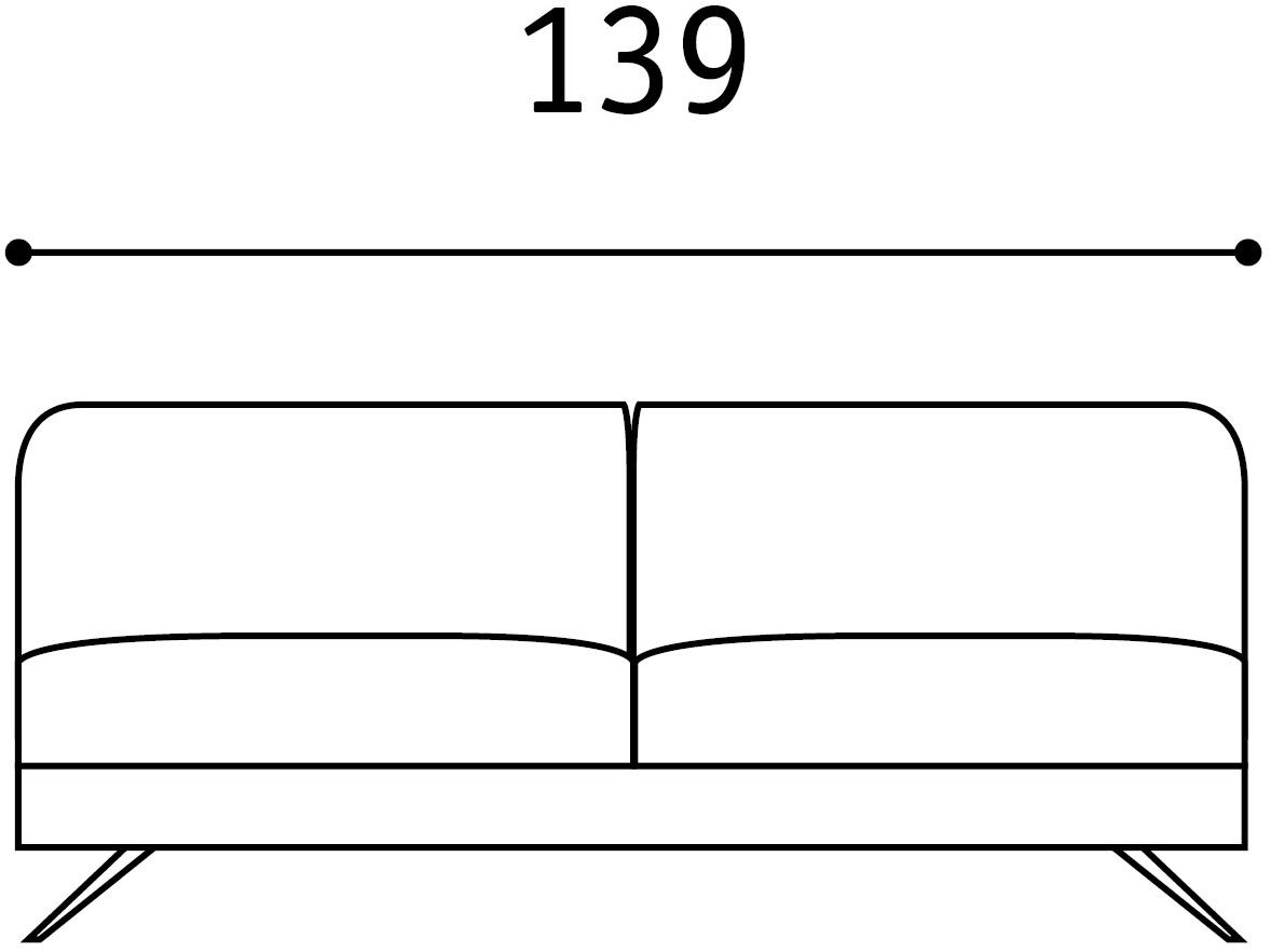 Febal Casa 3-х местный тканевый диван с подголовником Scena sun-id-1397588 - Вид №10